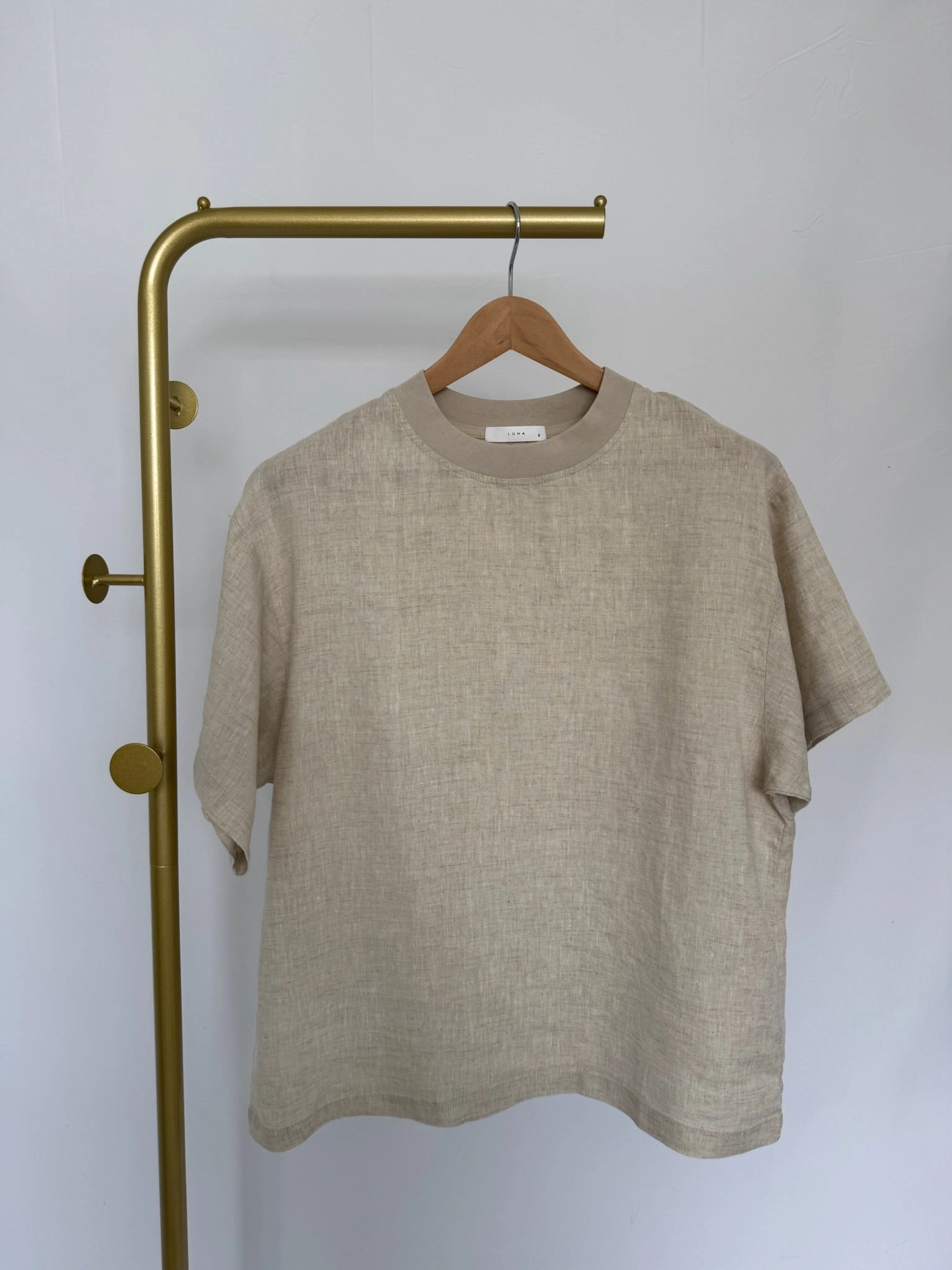 Slim Style Comfort Design Fit RHODES Linen Tee