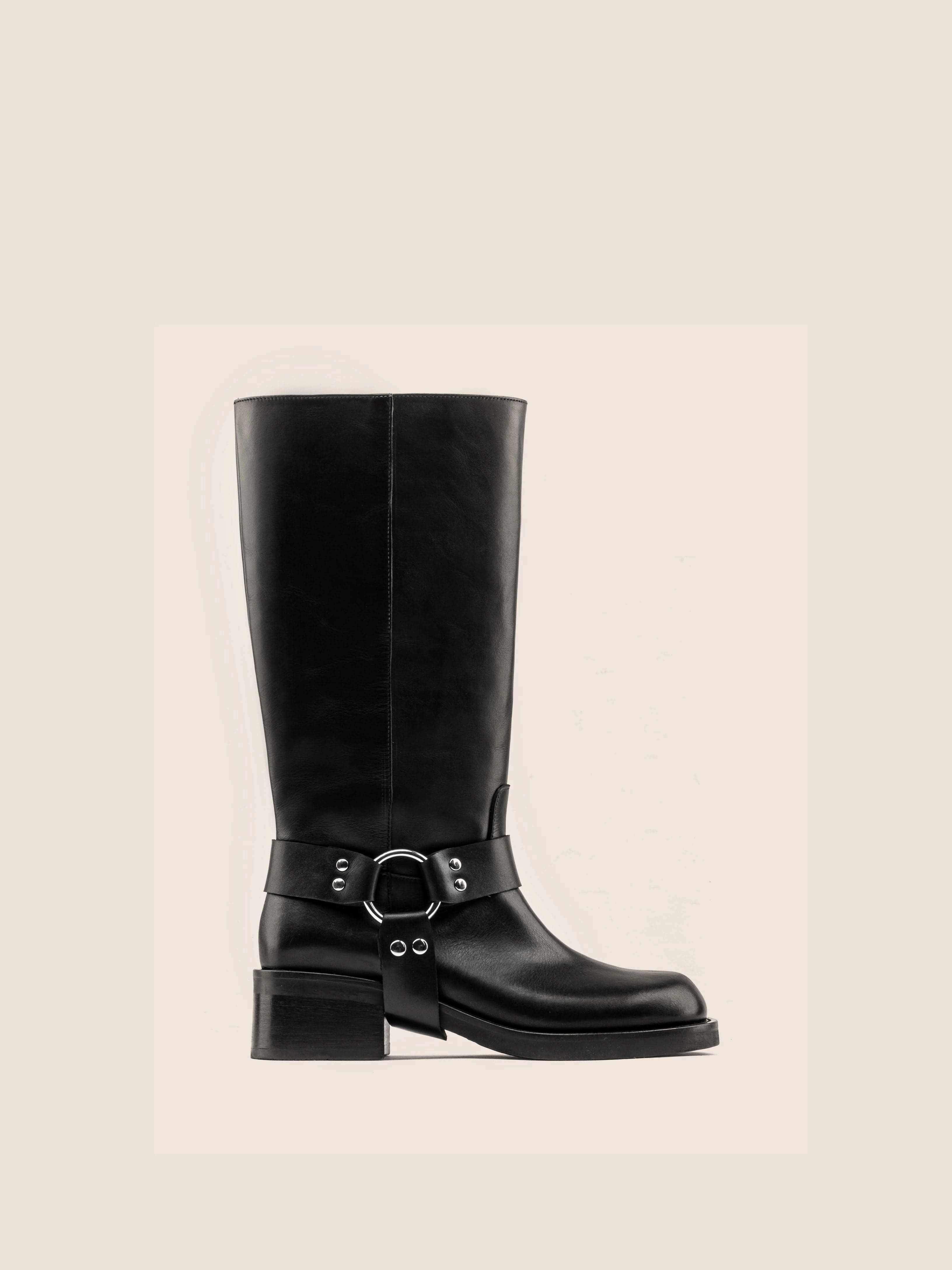 Lucca Black Boot Urban Edge