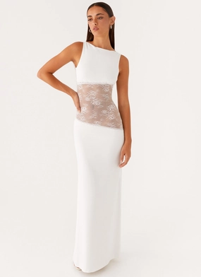 Contemporary Look Lucinda Maxi Dress - White