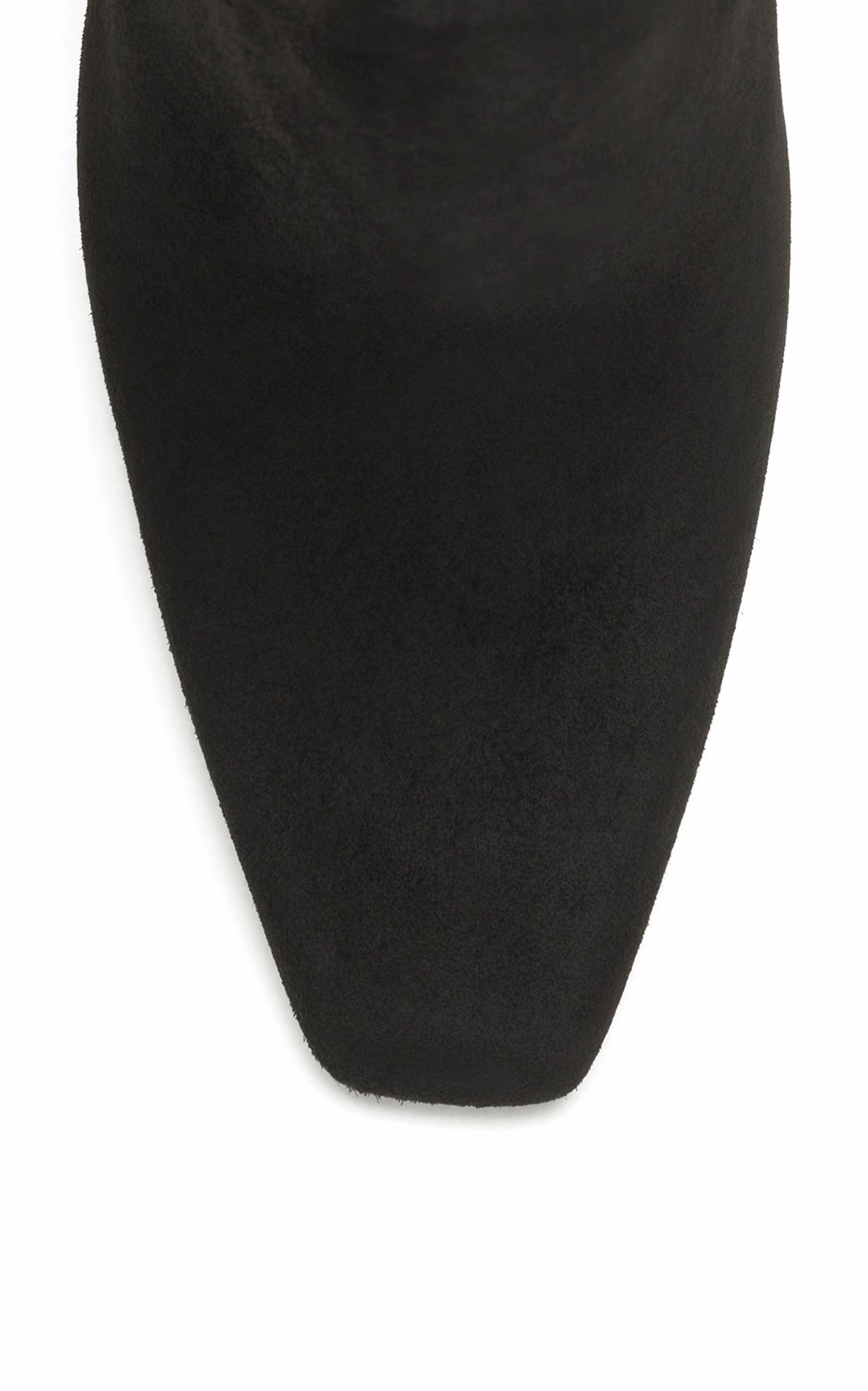 All Weather Snow Trekker Luke High Heel Ankle Boot in Black Suede