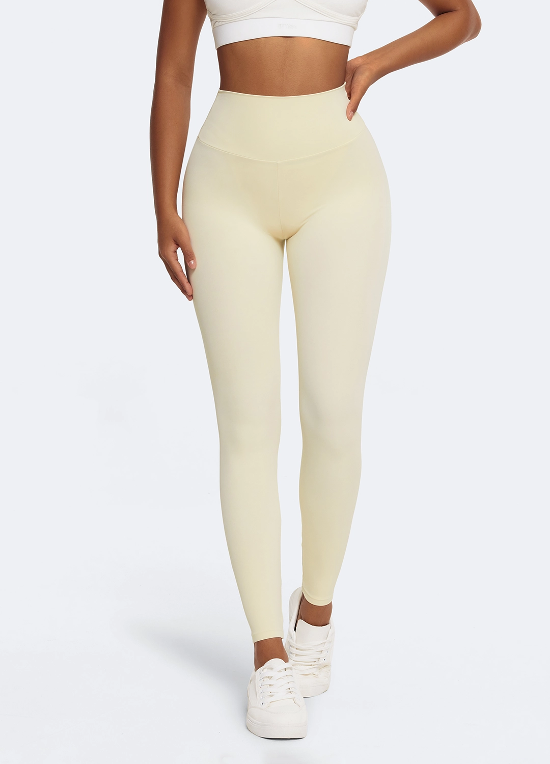 Cozy Base V-Seam Leggings with Push Up