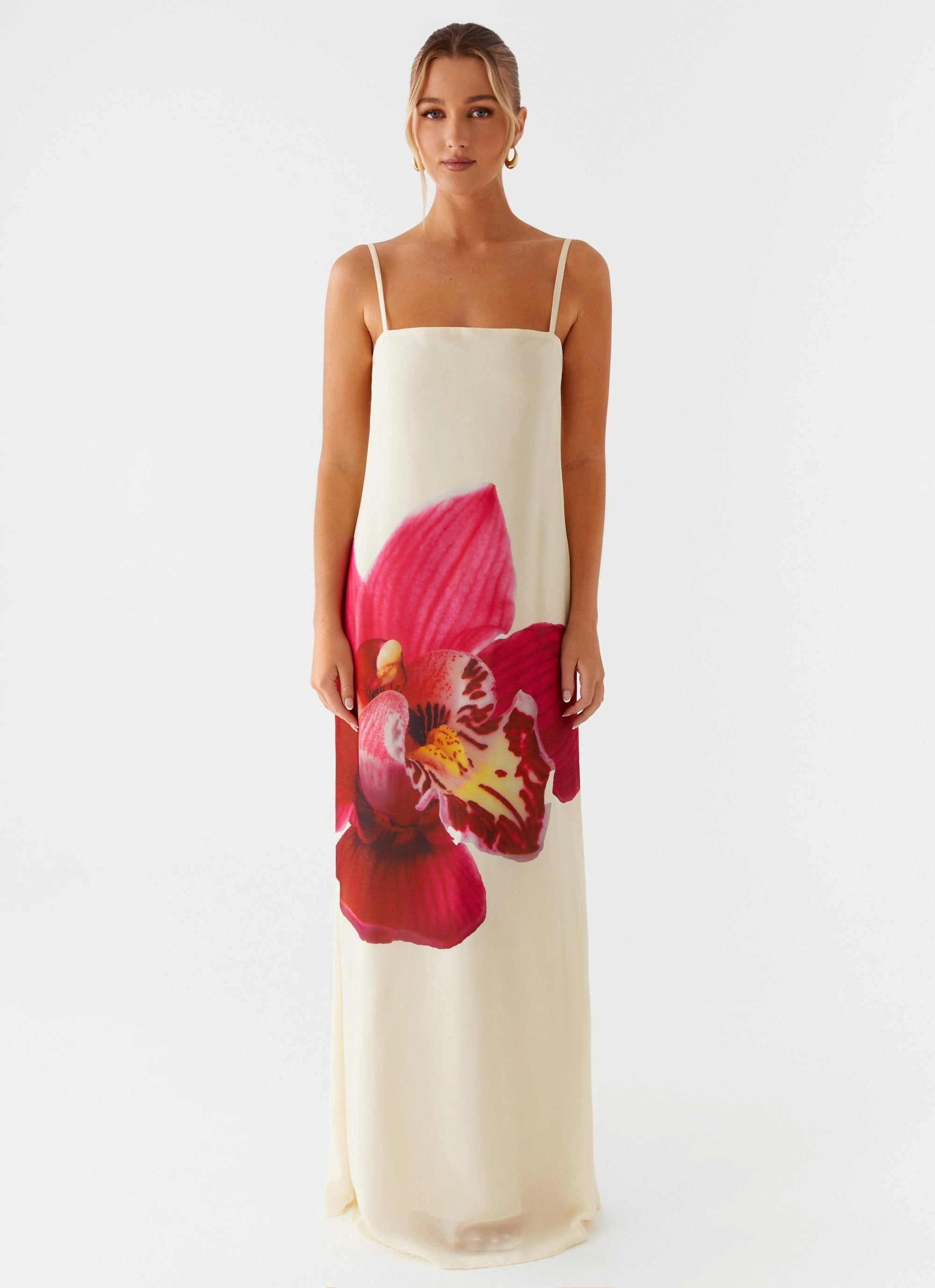 Everyday Use Affirmation Maxi Dress - Yellow