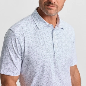 Casual Essentials Fashionable Wear Snow Sprint Printed Performance Polo