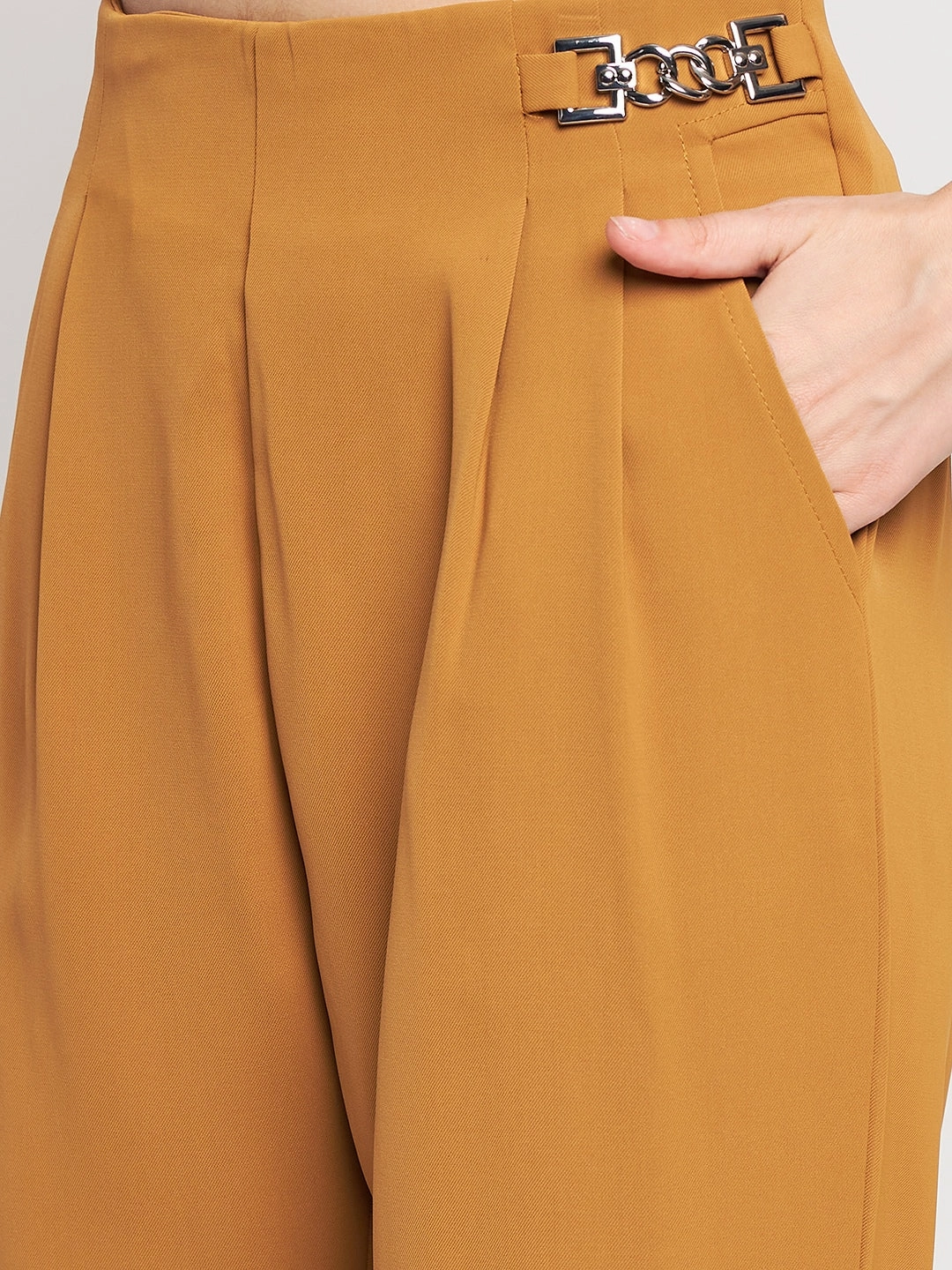 Madame Ambre Tapered Trousers Reflective details