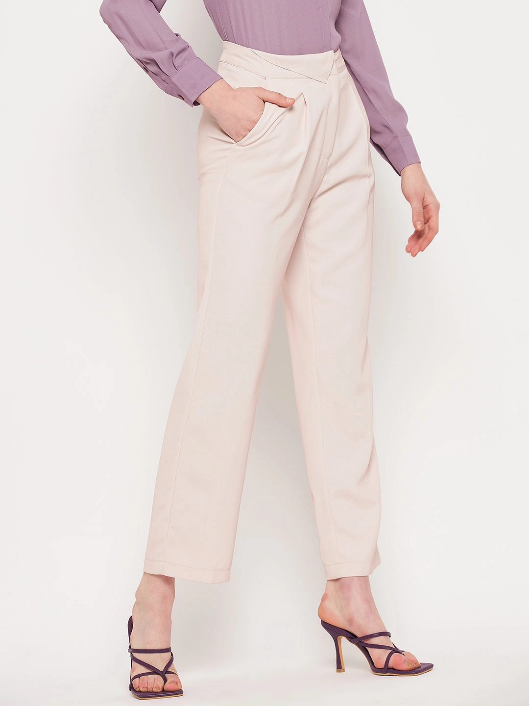 Perfect Movement Madame Beige Trouser