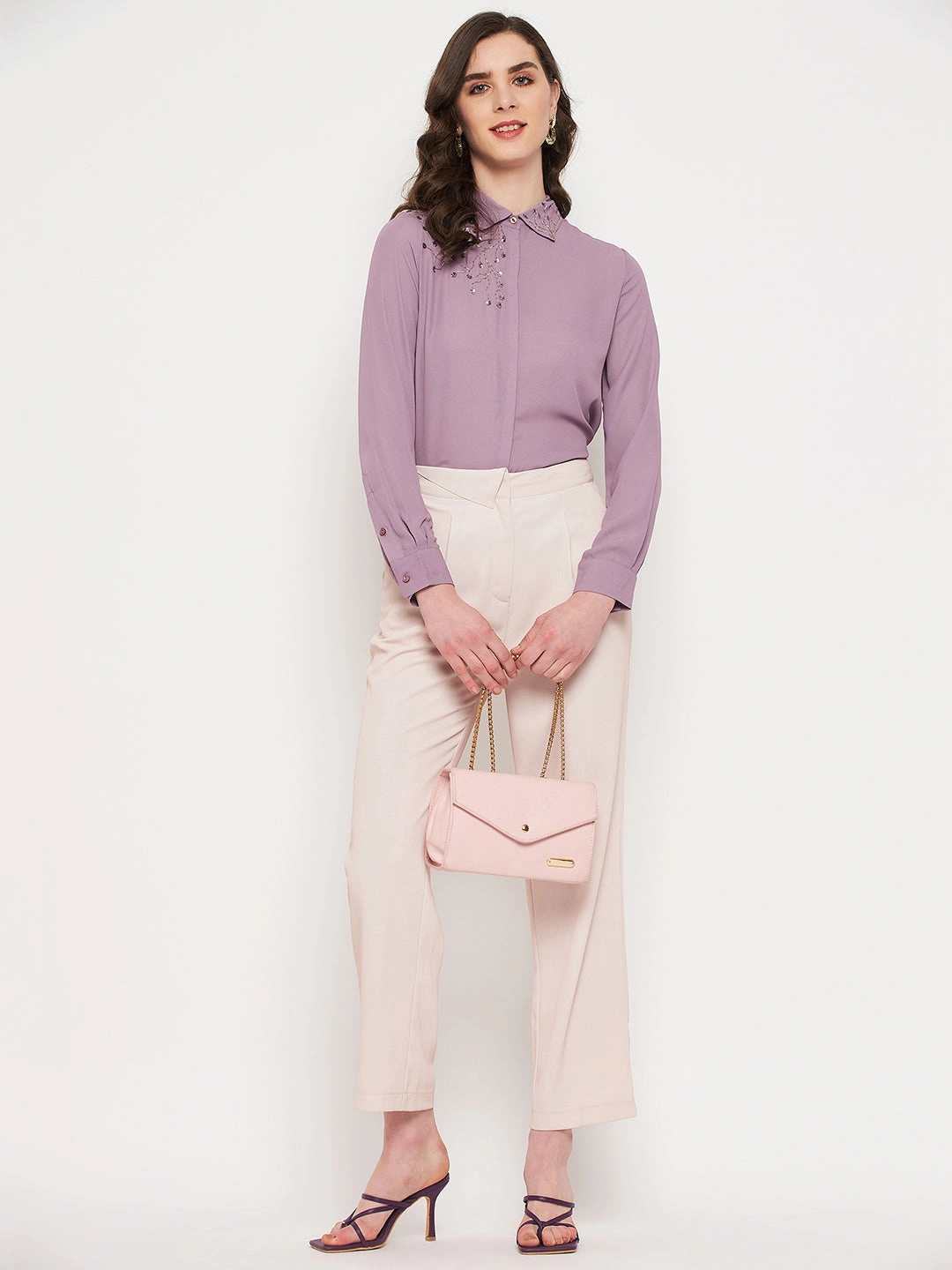 Stretch Comfort Madame Beige Trouser