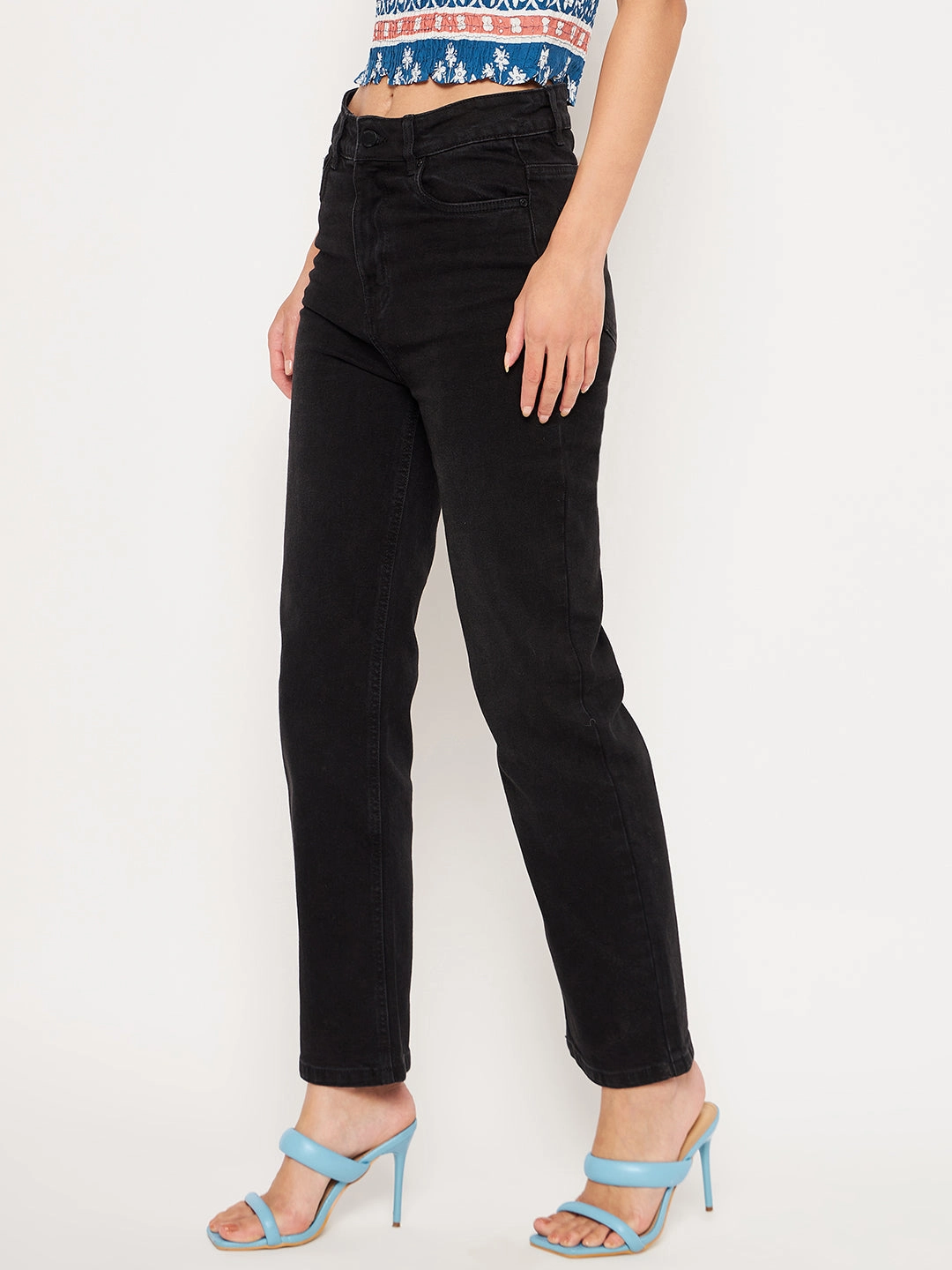 Madame Black Denim Quick Match