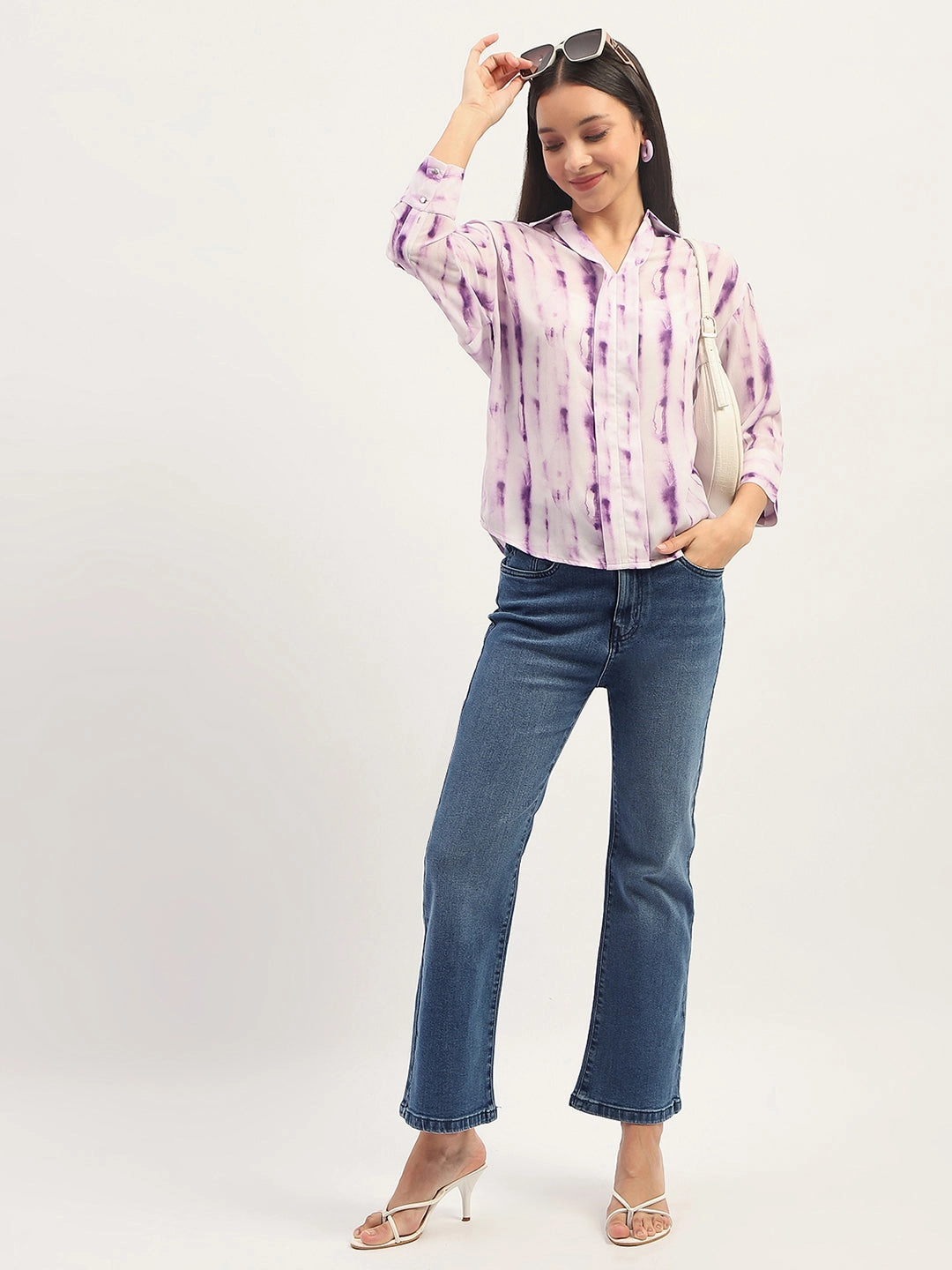 Comfort Wear Responsible Denim Production Madame Dark Blue Straight Fit Cotton Denim