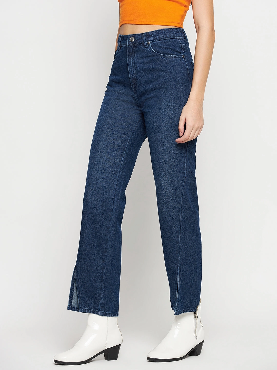 Madame Darkblue Denim Garment Washed Softness