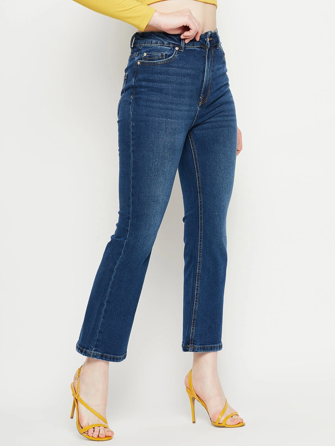 Modern Minimalist Urban Explorer Effortless Clothing Madame Darkblue Denim