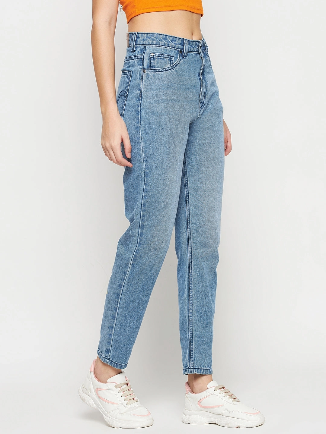 Everyday Fashion Layer Ready Madame Disney Print Blue Denim