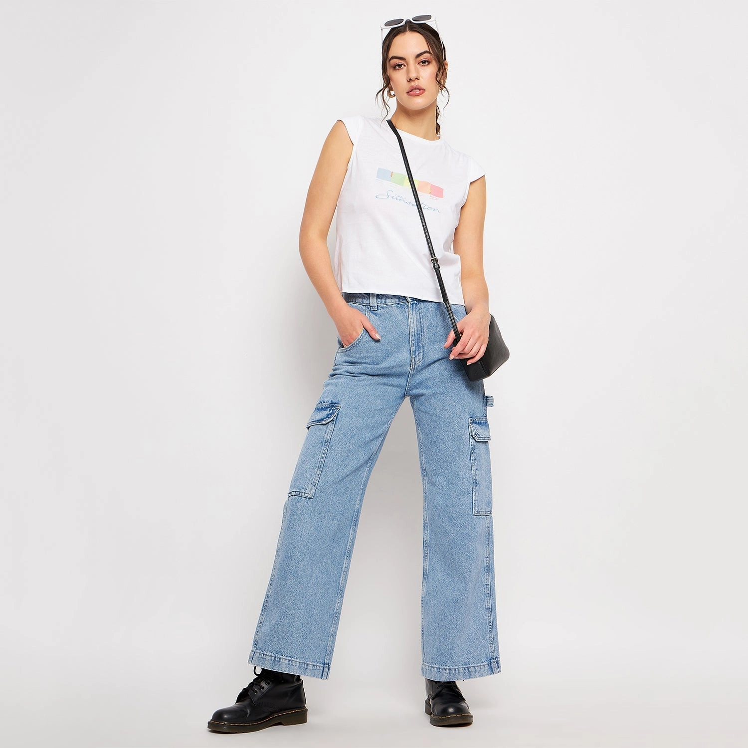 Casual Option Madame Ice Blue Denim