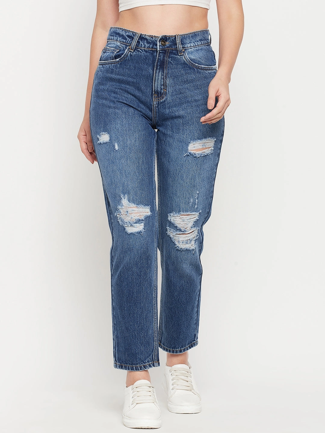 Madame Midblue Denim Core Fit