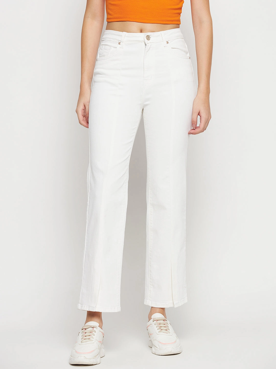 Madame White Denim Reliable Choice