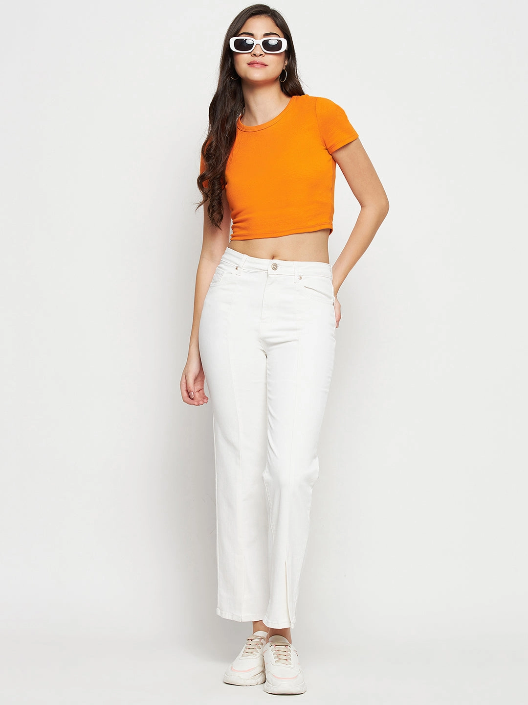 Universal Fit Design Madame White Denim