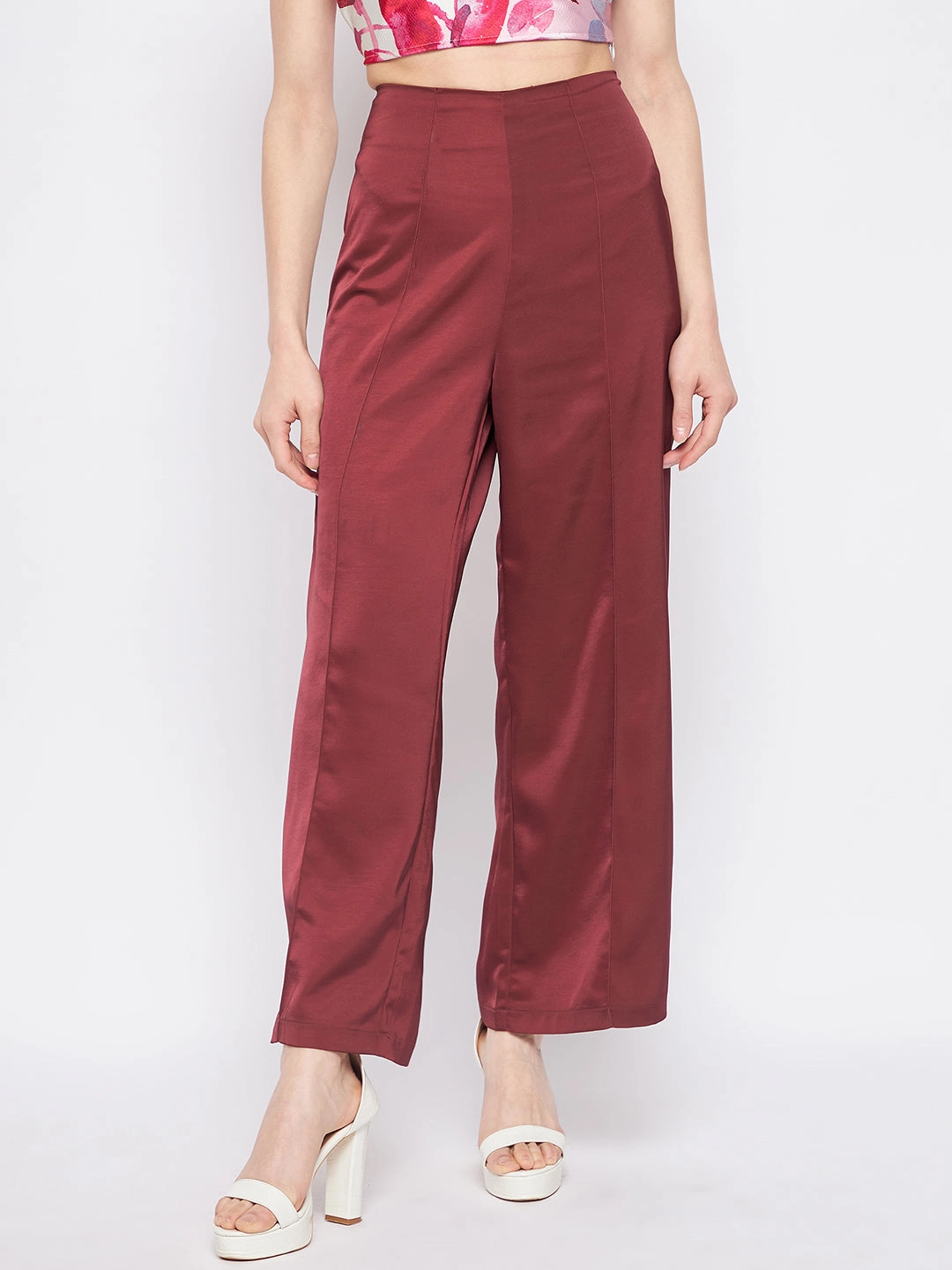 Madame Wine Trouser Street Inspired