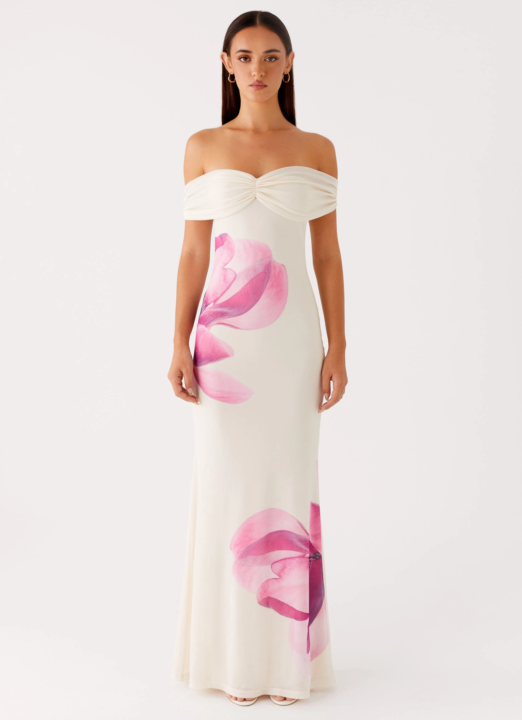 Madeira Maxi Dress - Ivory Timeless Beauty