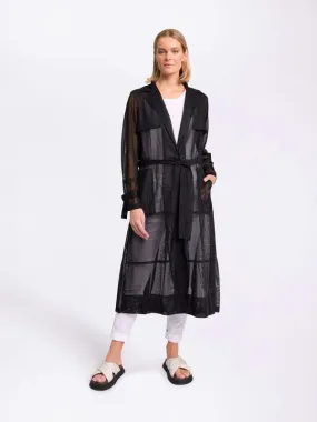 Marco Polo - YTMS56099 Spliced Mesh Trench Thermal Insulation Layer Windproof Hood