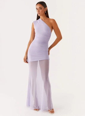 Marea Maxi Dress - Lilac Style Ease Flattering Comfort Wear