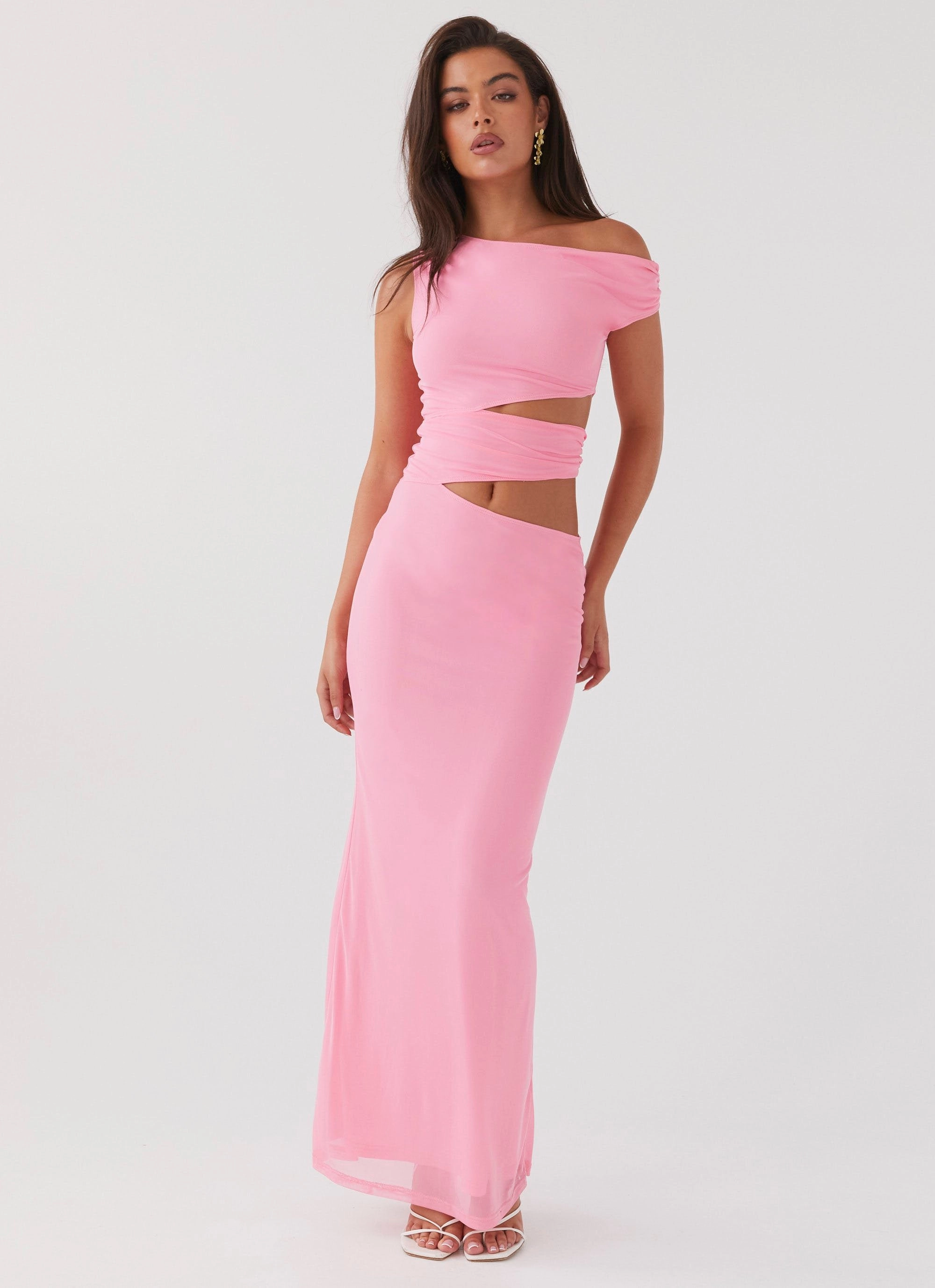 Margot One Shoulder Maxi Dress - Candy FlexibleClosure Gender Fluid