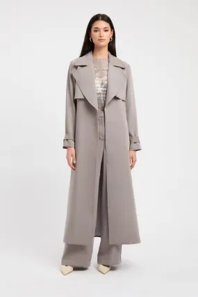 Maria Core Trench Sunday Walk Style