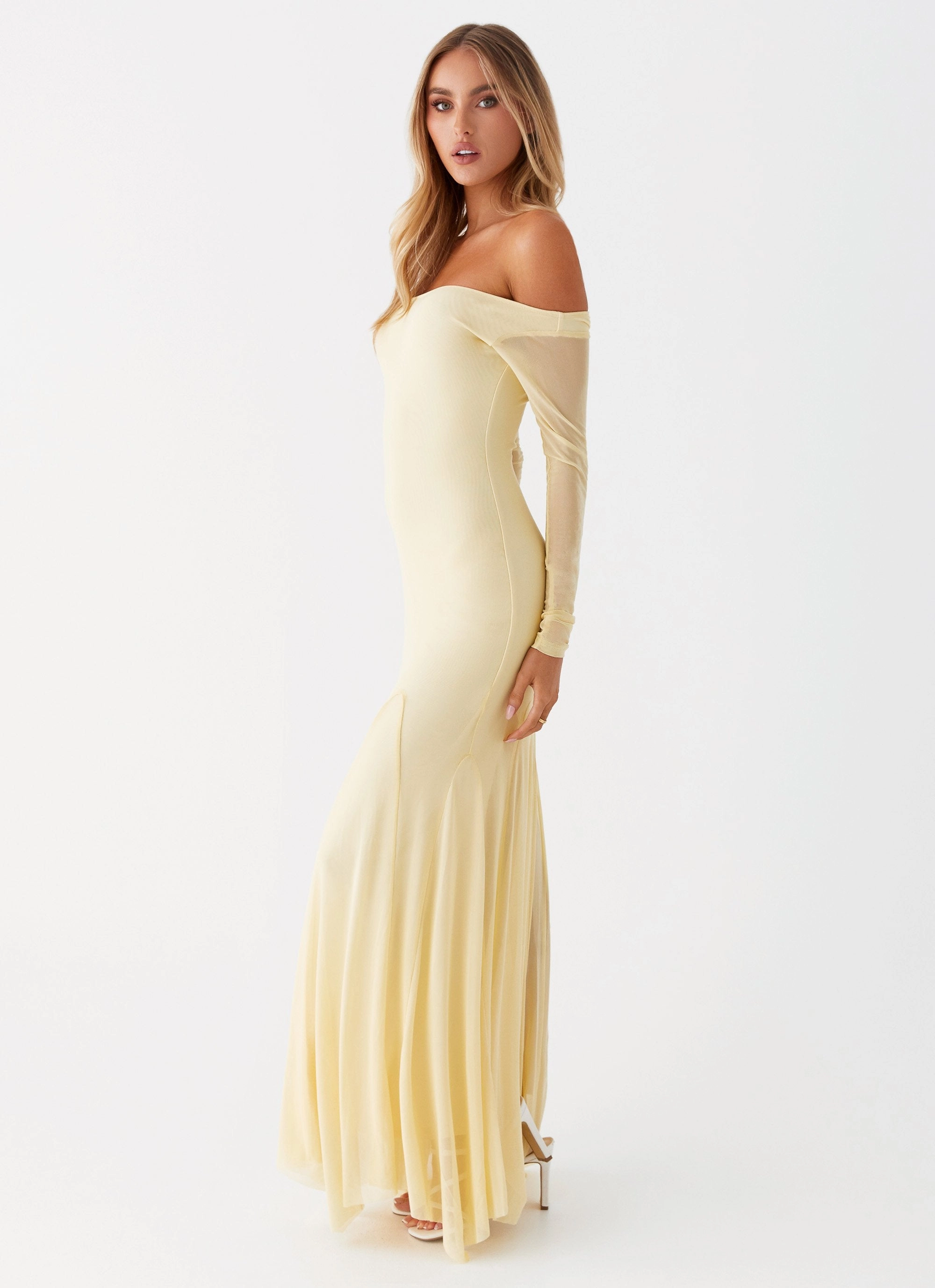 Maribel Maxi Dress - Yellow NonChafeSeams Sophisticated Appeal