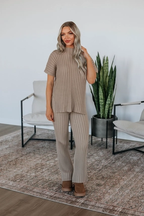 Versatile Knit Mataya Sweater Pants