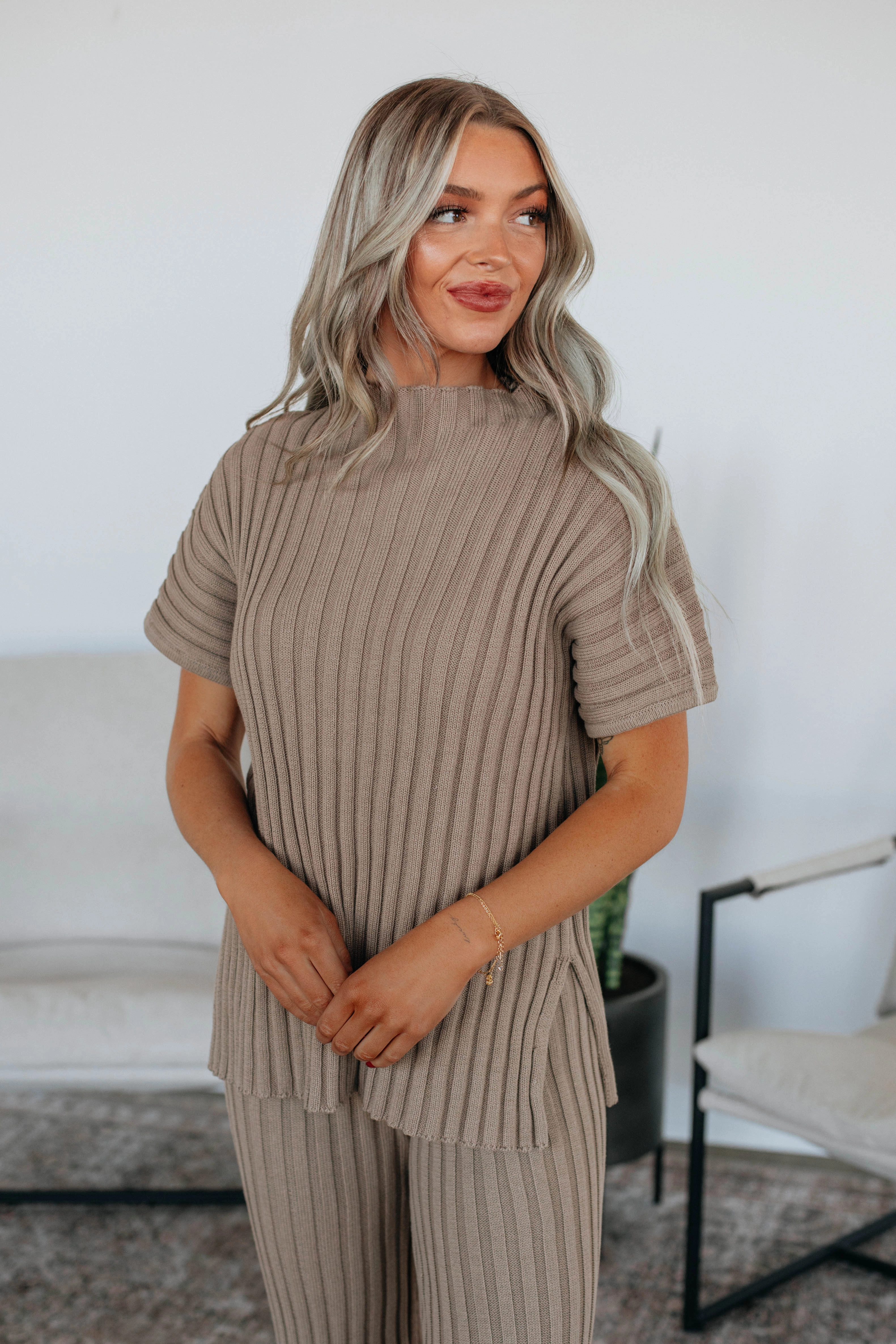 Mataya Sweater Top Low Impact Production