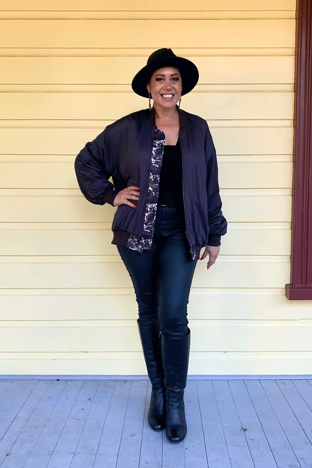 Multi Pocket Design Maud Dainty - DTY03835B Lily Reversible Jacket