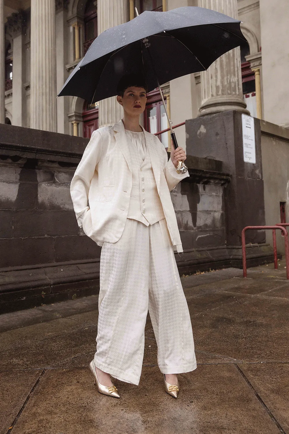 Down Stuffed Maud Dainty - DTY04037 Mullet Waistcoat