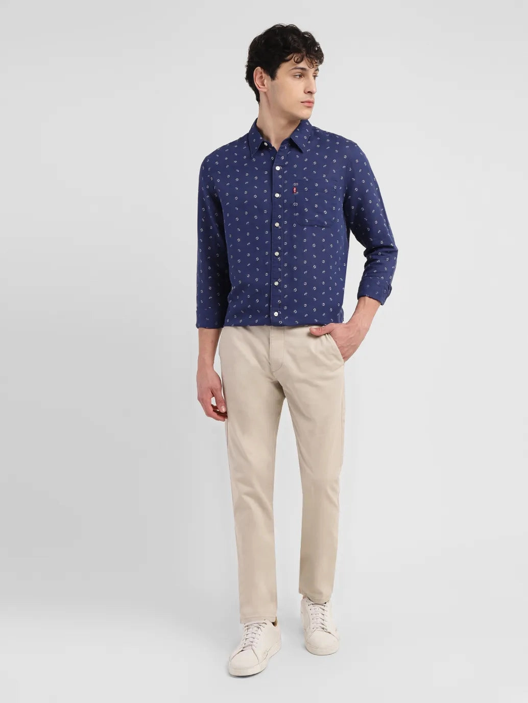 Sporty Function Men's 511 Beige Slim Fit Chinos