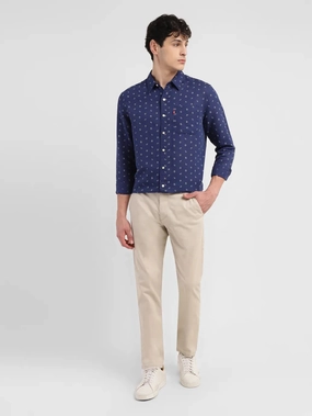 Sporty Function Men's 511 Beige Slim Fit Chinos