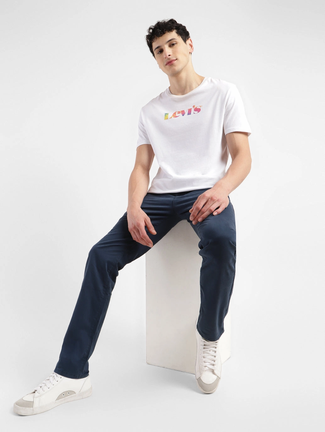 Flexible Waistband Performance Comfort Men's 511 Blue Slim Fit Chinos