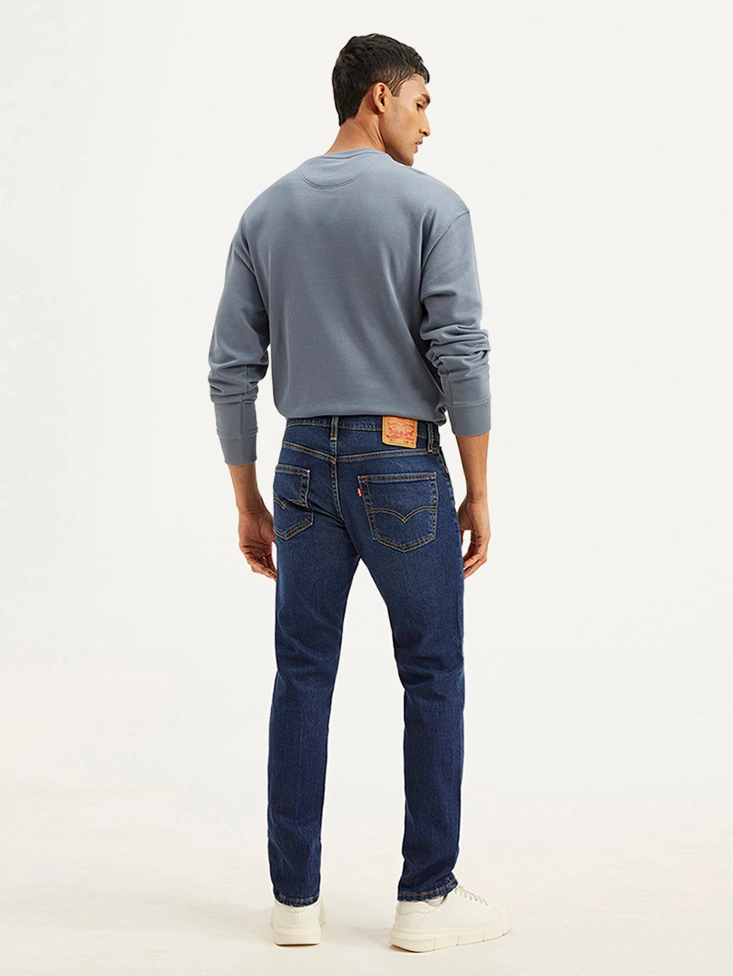 Men's 511 Blue Slim Fit Mid Rise Jeans Always Fits