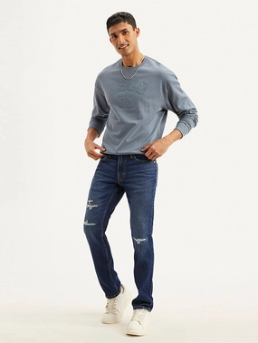 Nature Lover Party Look Men's 511 Blue Slim Fit Mid Rise Jeans