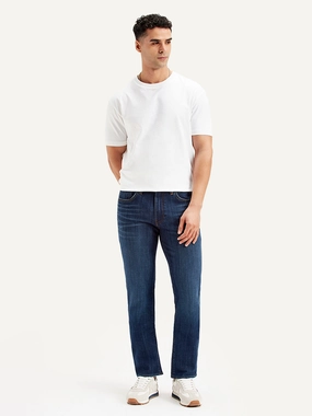 Daily Essential Men's 511 Blue Slim Fit Mid Rise Jeans