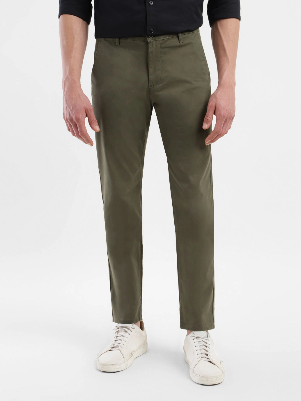 All-Day Wear Men's 511 Green Slim Fit Chinos