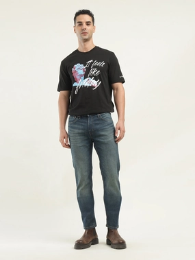 Customizable Fit Men's 511 Indigo Slim Fit Mid Rise Jeans