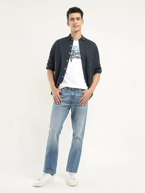 Day Off Fit Youth Outfit Men's 511 Indigo Slim Fit Mid Rise Jeans