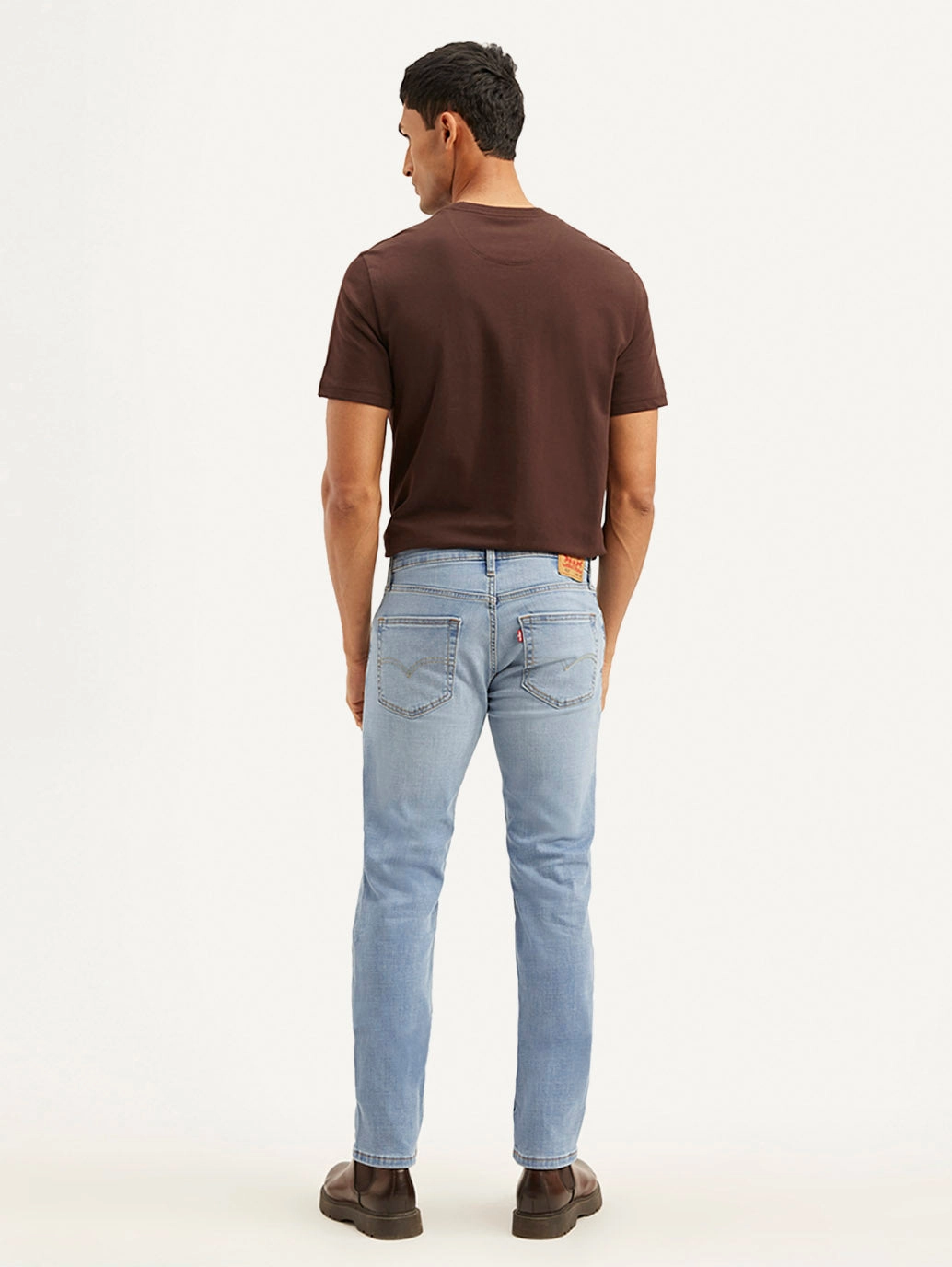 Smart Layer Men's 511 Light Blue Slim Fit Mid Rise Jeans