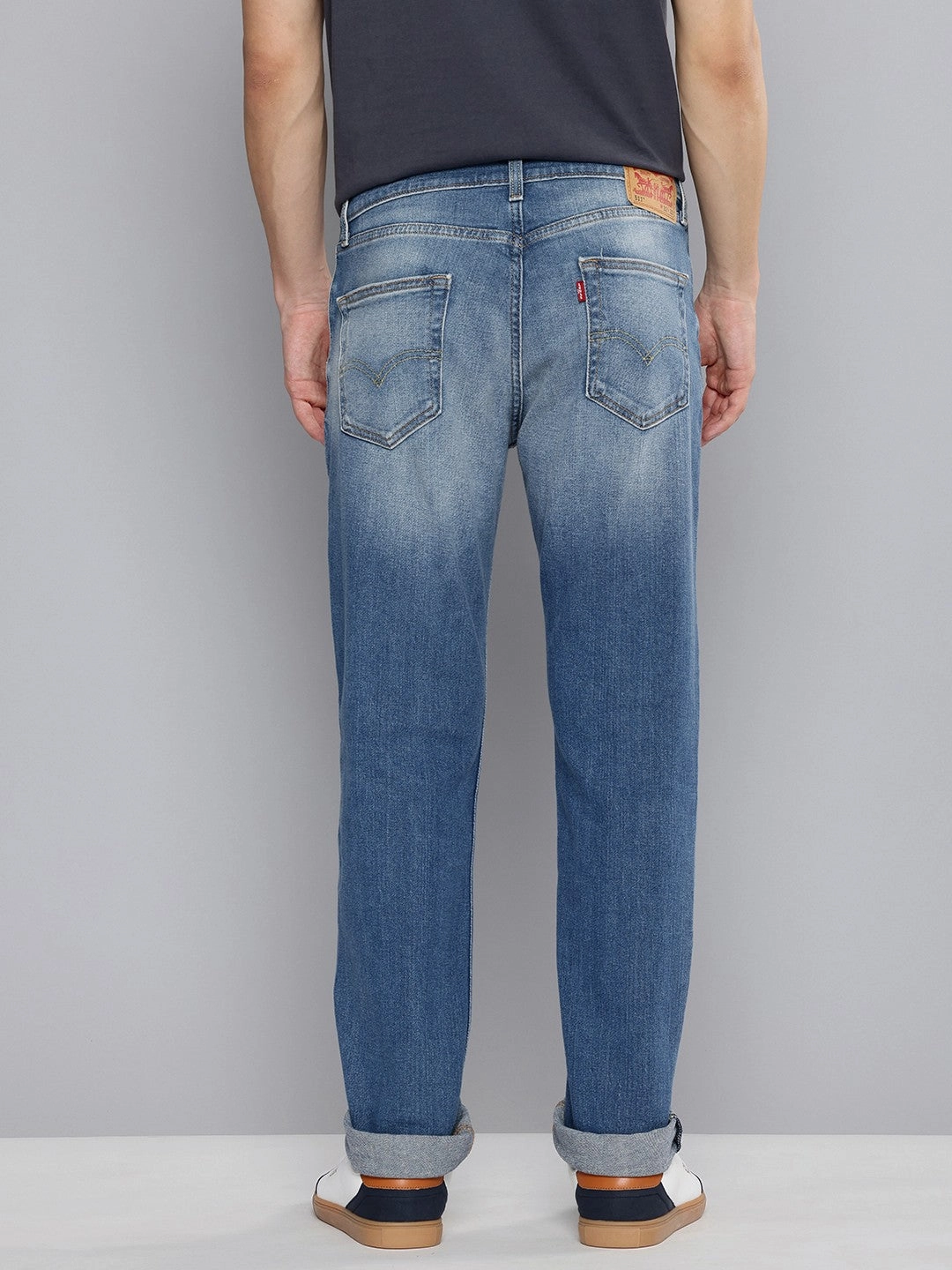 Men's 511 Light Blue Slim Fit Mid Rise Jeans Quality Wear