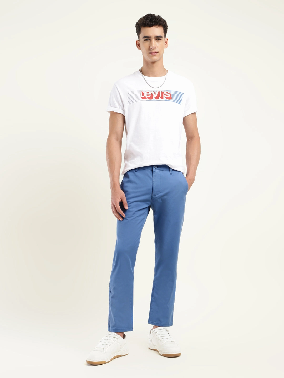 Men's 511 Slim Fit Blue Chinos breathable panels