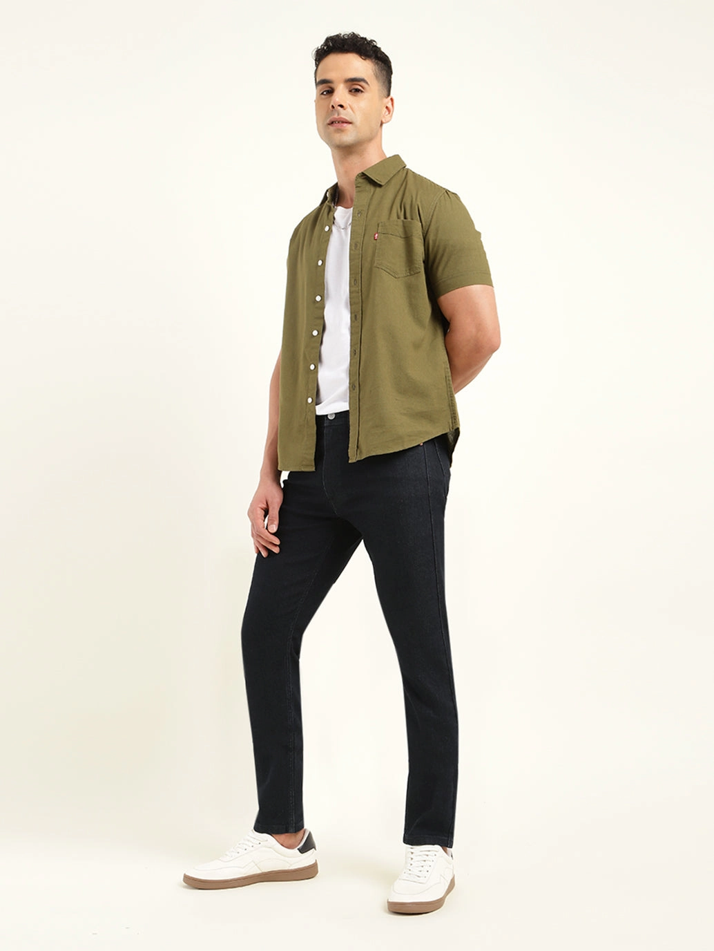 Comfy Tailoring Office Wear Modern Rainy Day Men's 512 Dark Indigo Slim Tapered Fit Mid Rise Jeans