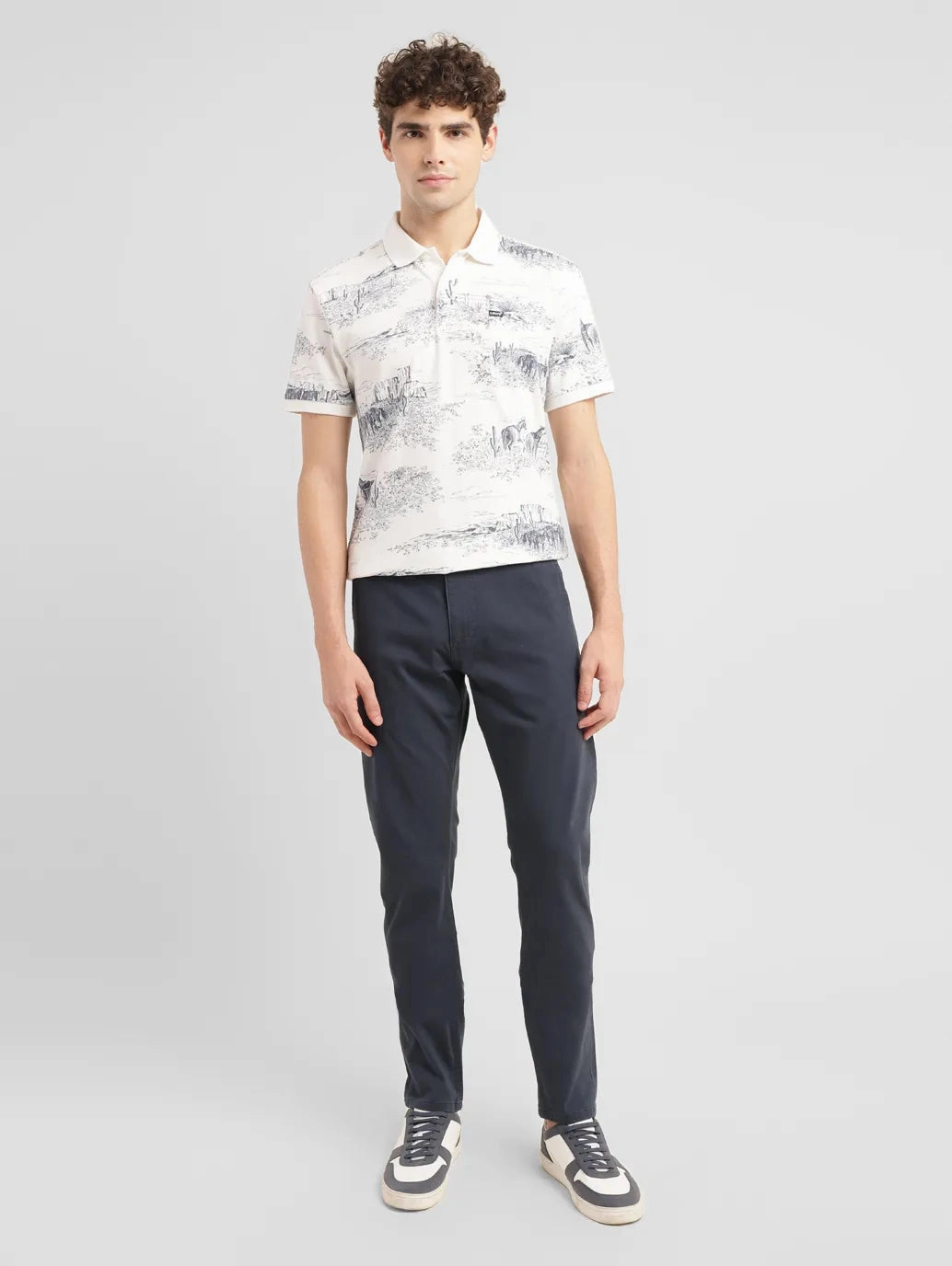 Men's 512 Indigo Slim Tapered Fit Chinos Slim Waist