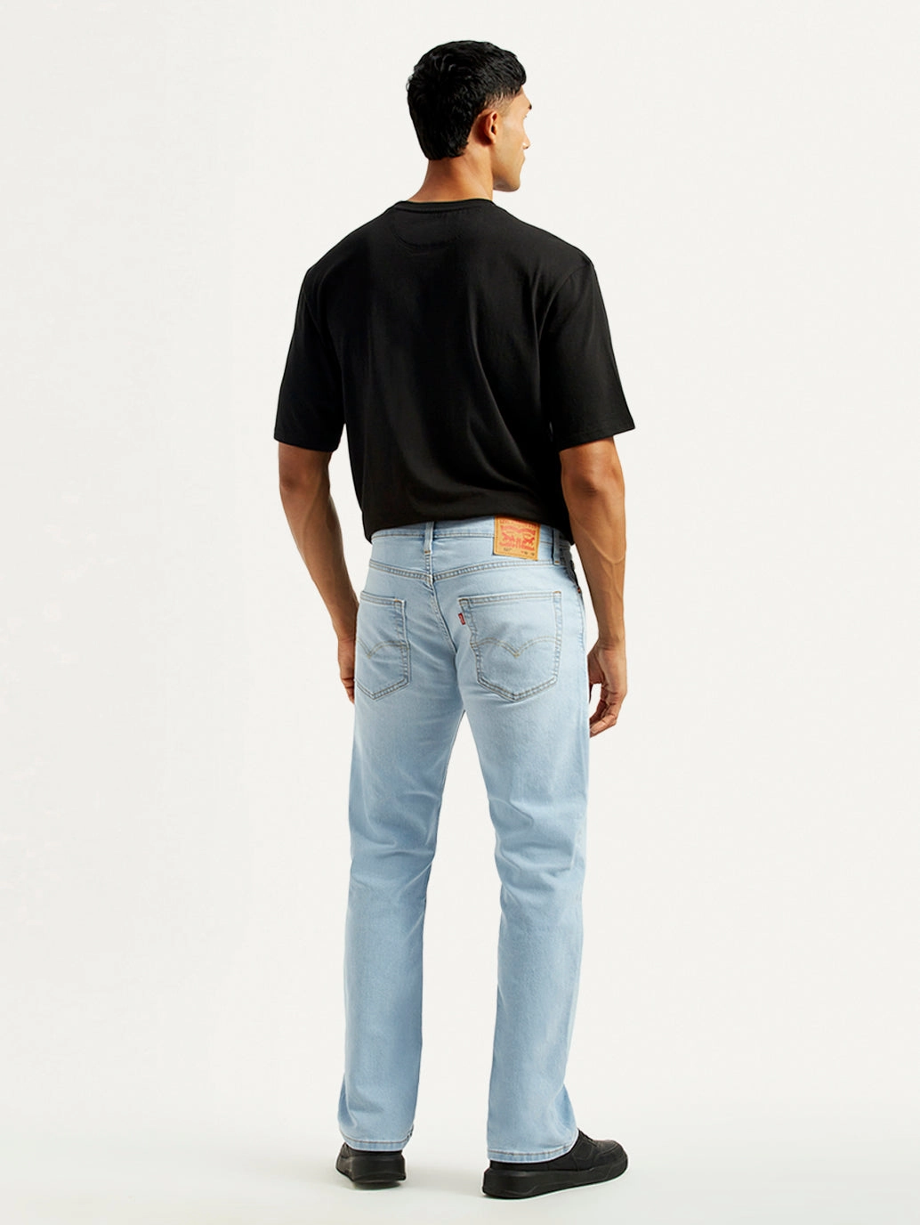 Men's 527 Light Indigo Bootcut Fit Mid Rise Jeans Active Touch