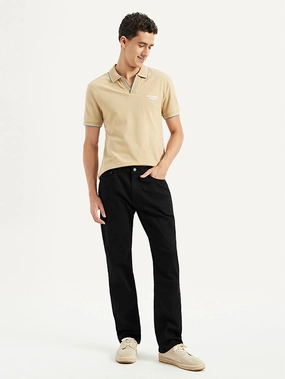 Artist Vibe Comfy Seasonal piece Men's 541 Black Athletic Tapered Fit Mid Rise Jeans