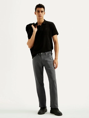 Quality Basic Popular Option Men's 541 Charcoal Grey Overdyed Athletic Tapered Fit Mid Rise Jeans