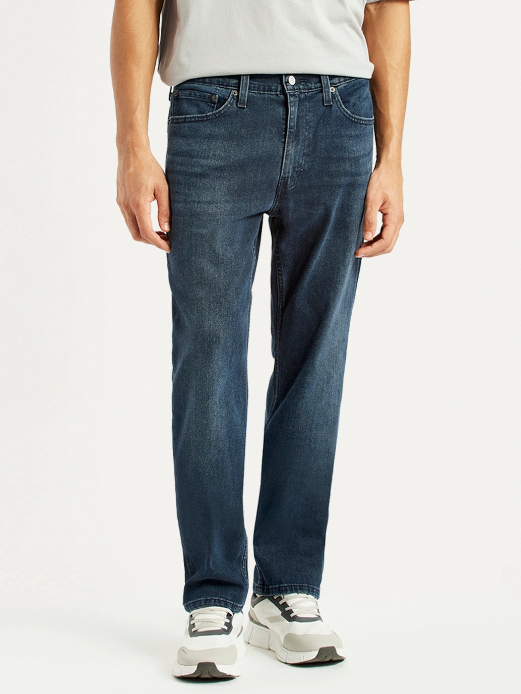 Comfortable Design Ready Choice Men's 541 Dark Blue Athletic Tapered Fit Mid Rise Jeans