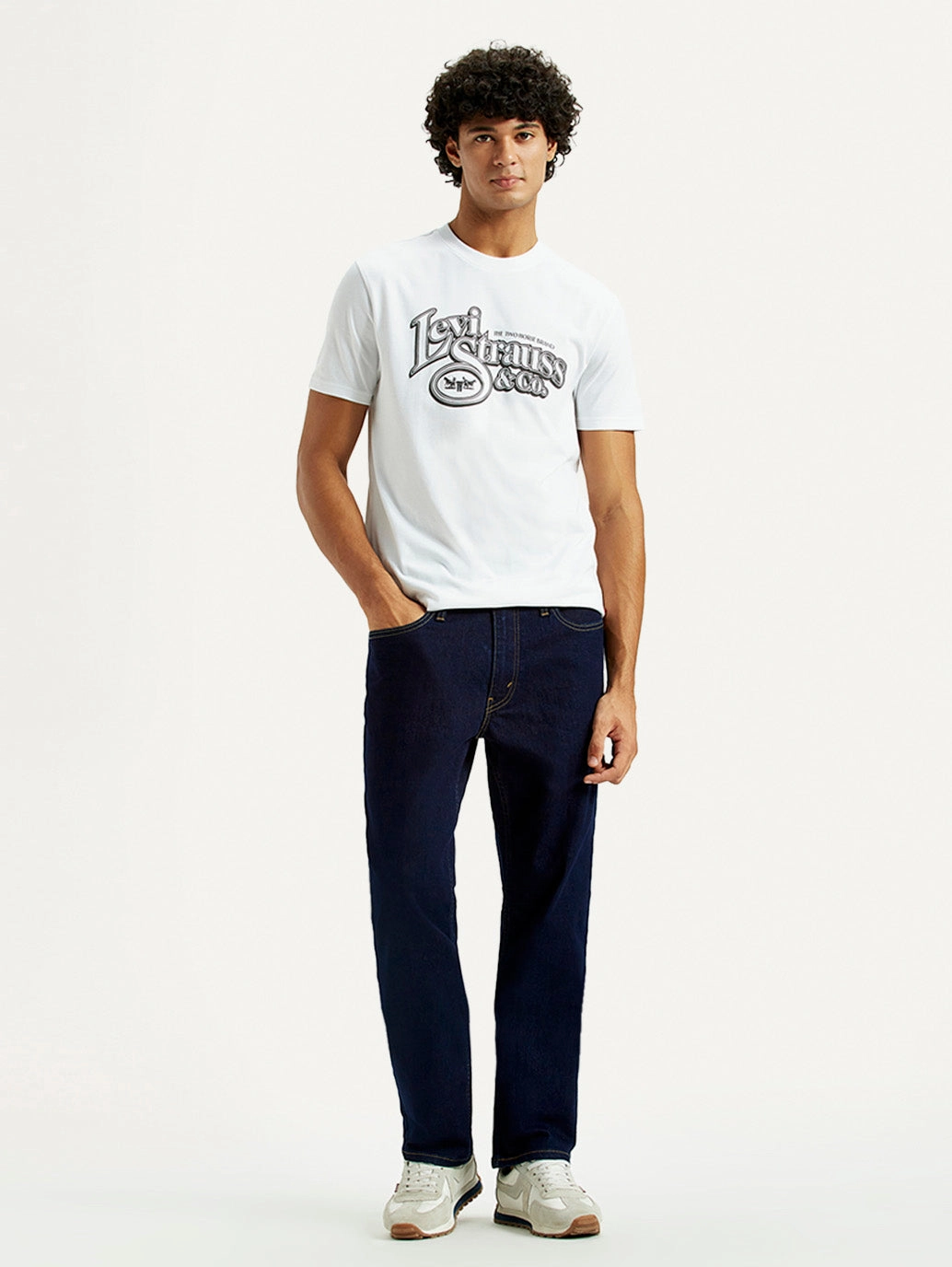 Reliable Fit All Use Wear Men's 541 Navy Blue Athletic Tapered Fit Mid Rise Jeans