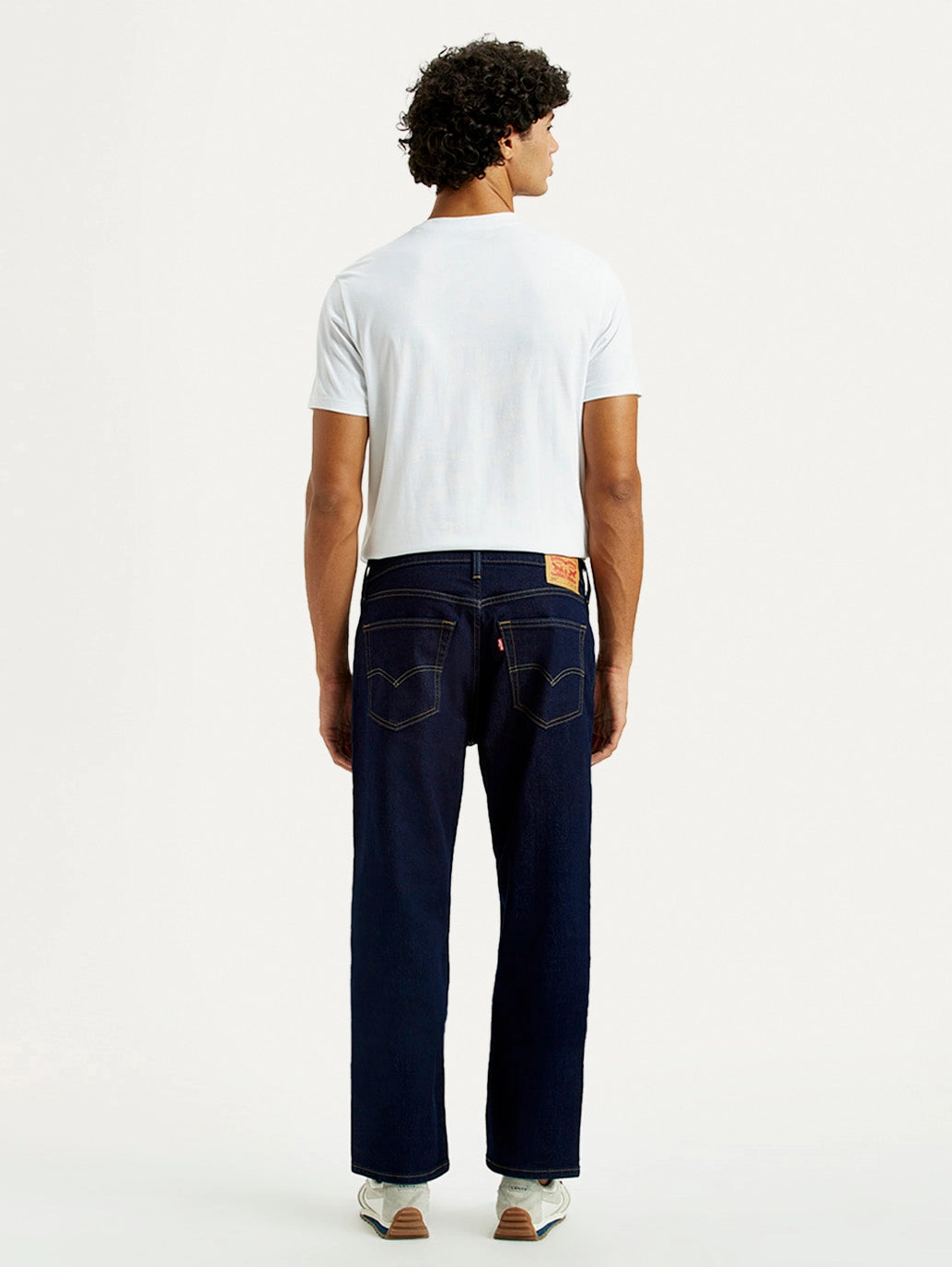 Sunny Vibes Rainy Day Shopping Day Stretch Holiday Vibes Streetwear Fan Men's 541 Navy Blue Athletic Tapered Fit Mid Rise Jeans